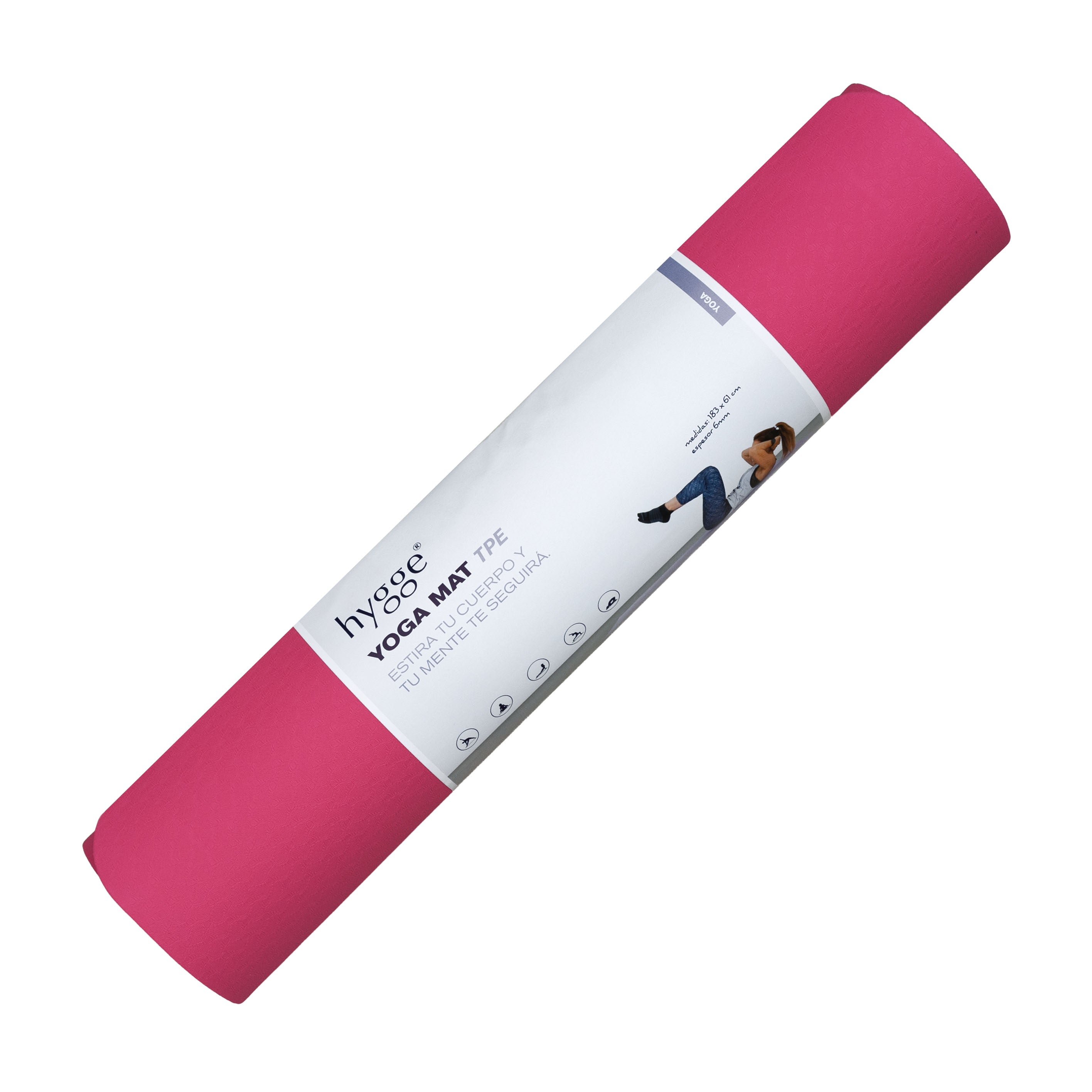 Mat de TPE bicolor 6mm nivel intermedio