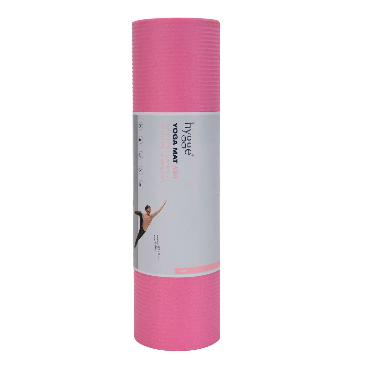 Mat de yoga NBR 8mm nivel principiante