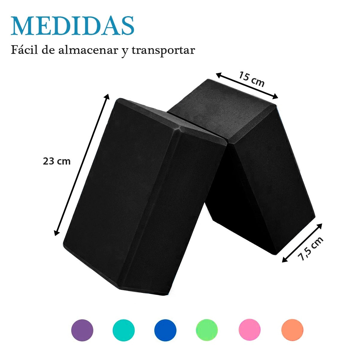 Ladrillo alta densidad yoga y pilates